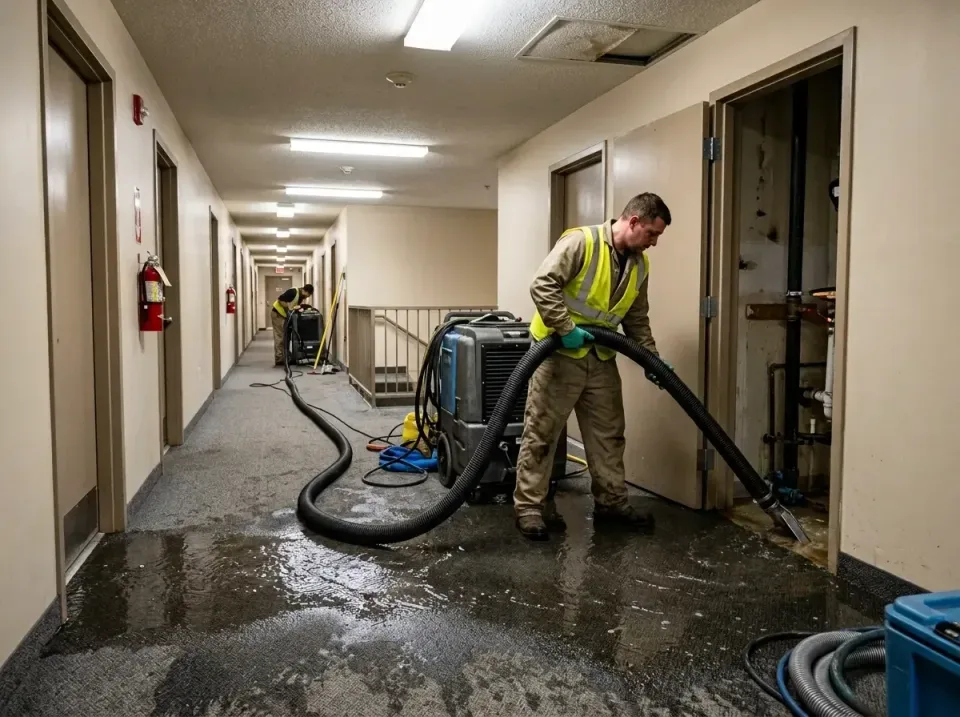 multi-unit-apartment-hallway-f-005 — frequently asked questions, Emergency Burst Pipe Water Extraction & Removal in Brusly,…
